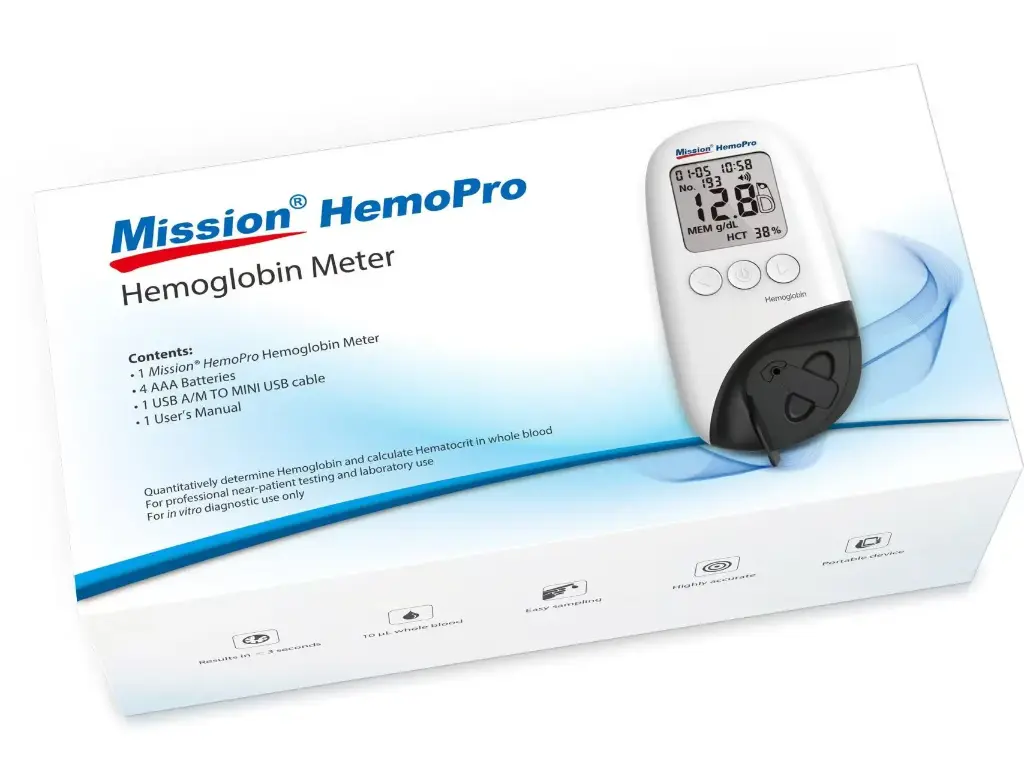 Máy đo hemoglobin [Mission® HemoPro Hemoglobin Meter]